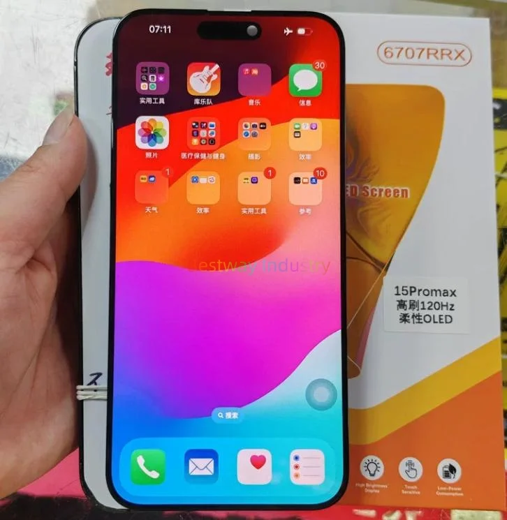 iPhone 15 pro max RJ soft OLED screen - 1